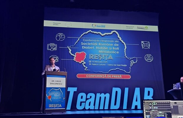 dr. Caius Diaconescu la Resita Medicii diabetologi din Caraș-Severin, apreciați la nivel național pentru munca lor