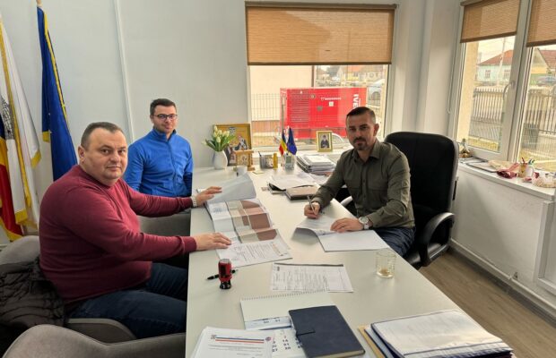 semnare contract lucrari camin sosdea
