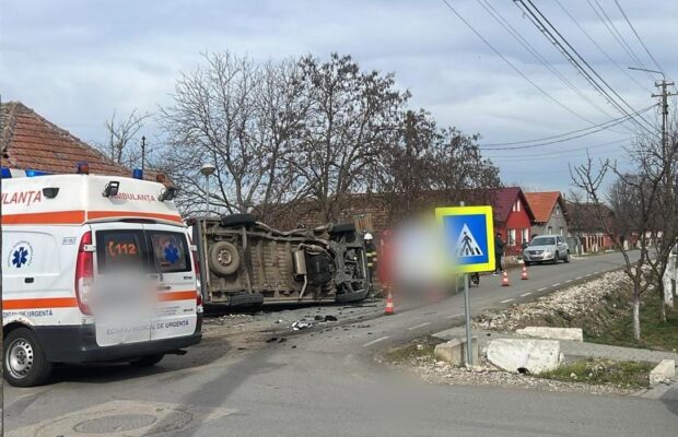 accident ambulanta timis