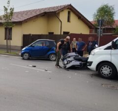 Accident motociclist Nicolae Andreescu timisoara