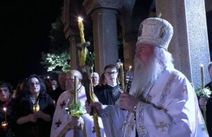 mitropolitul banatului, slujba inviere, catedrala mitropolitana timisoara