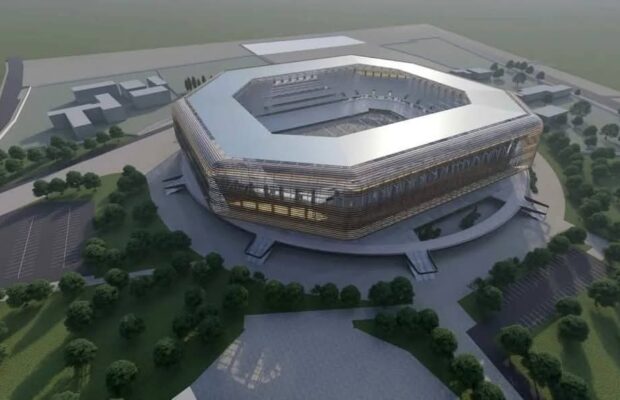 macheta noul stadion din timisoara